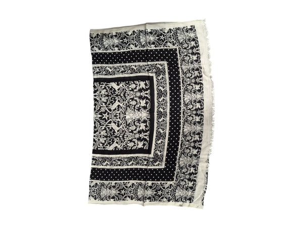 Lot of 7 Fashion Scarves – Assorted Prints & Materials