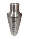 Bowring Stainless Steel Cocktail Shaker – Ribbed Modernist Design