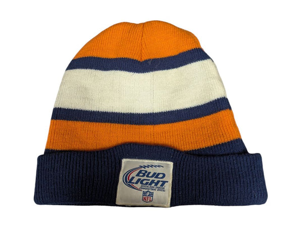 Lot of 4 Knit Beanies – Adidas, Bud Light NFL, Cedarwood State & Heather Grey Knit