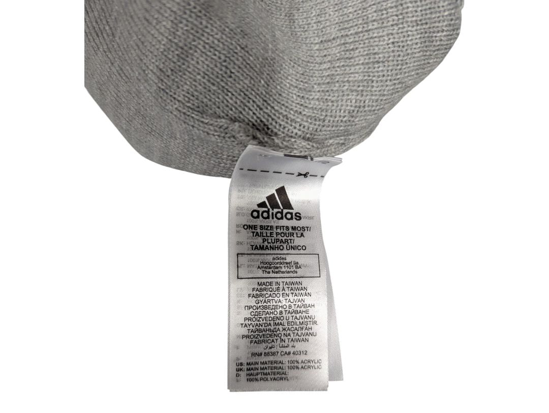 Lot of 4 Knit Beanies – Adidas, Bud Light NFL, Cedarwood State & Heather Grey Knit