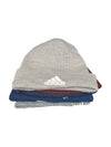 Lot of 4 Knit Beanies – Adidas, Bud Light NFL, Cedarwood State & Heather Grey Knit