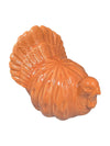 Ashland Ceramic Turkey Figurine – Harvest Orange Glaze