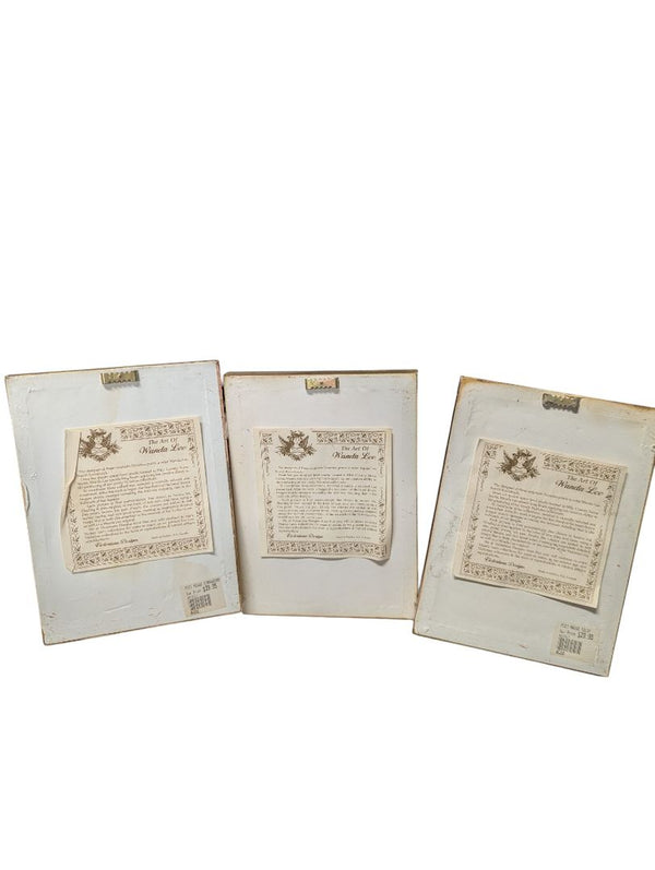 Set of 3 “The Art of Wanda Lee” Framed Prints – Victoriana Designs, Halifax NS