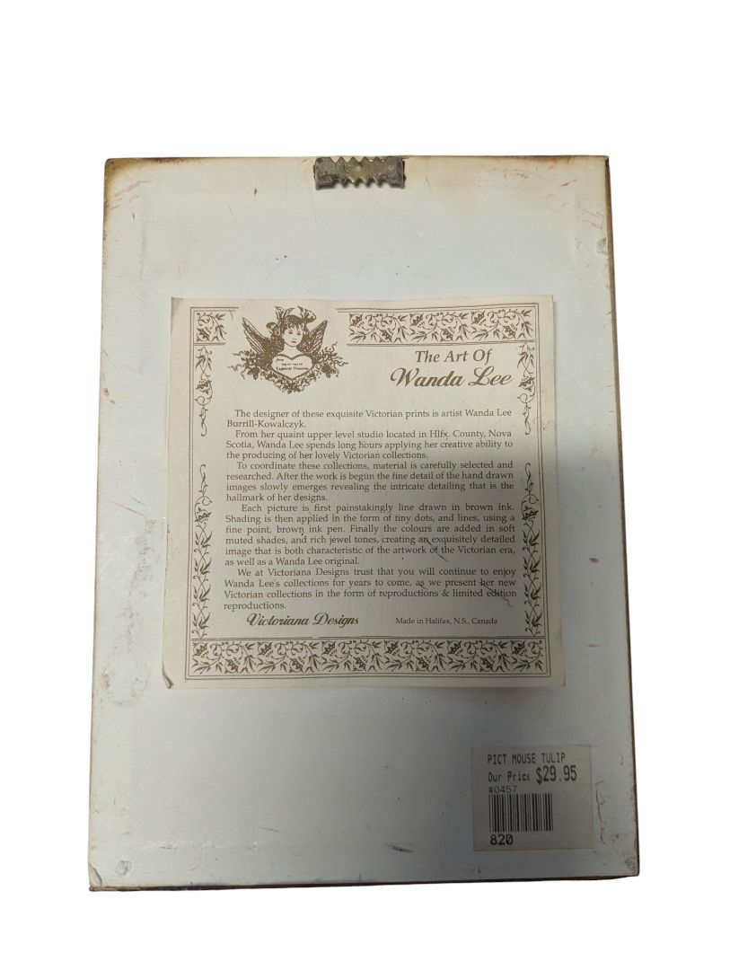 Set of 3 “The Art of Wanda Lee” Framed Prints – Victoriana Designs, Halifax NS