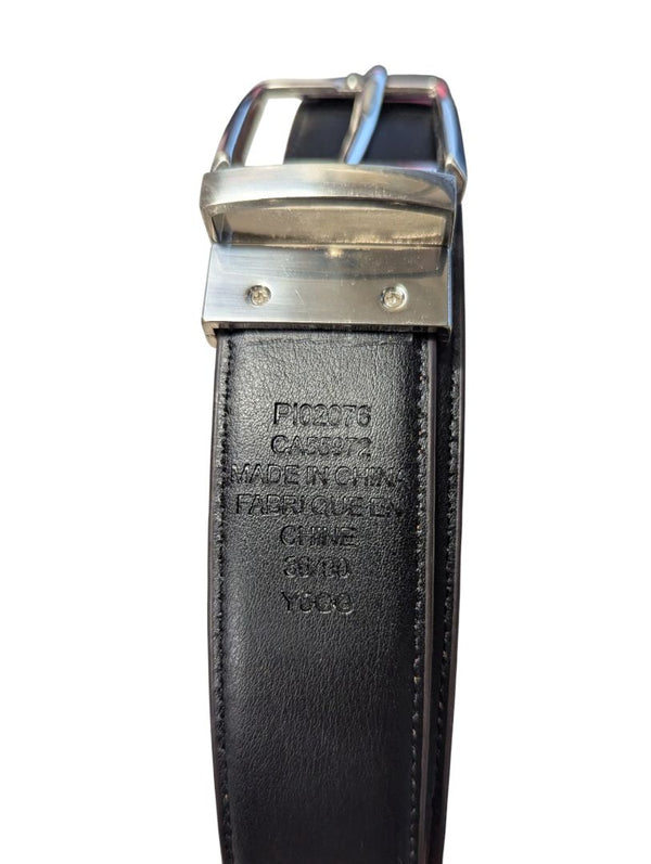 Perry Ellis Reversible Leather Belt – Black & Brown (Size 38/95)