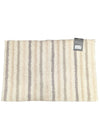MODA Field Stripe Reversible Cotton Bath Rug – 20” × 30”