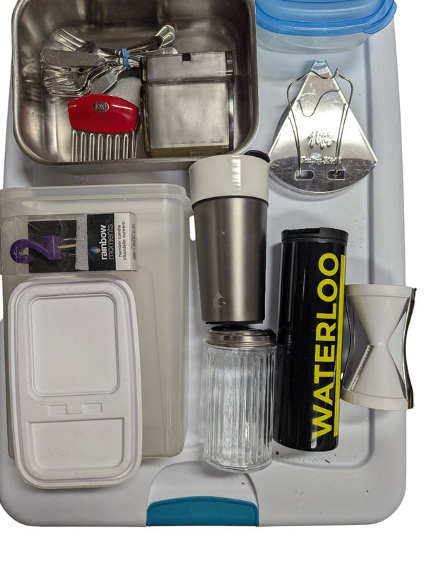 Lot of Kitchen & Home Accessories – Mixed Storage, Tools & Hardware