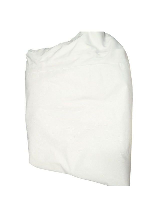White Cotton Bed Cover – Simple and Elegant Layering Piece