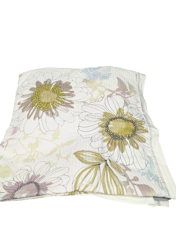 Floral Duvet Cover – Soft Pastel Botanical Design
