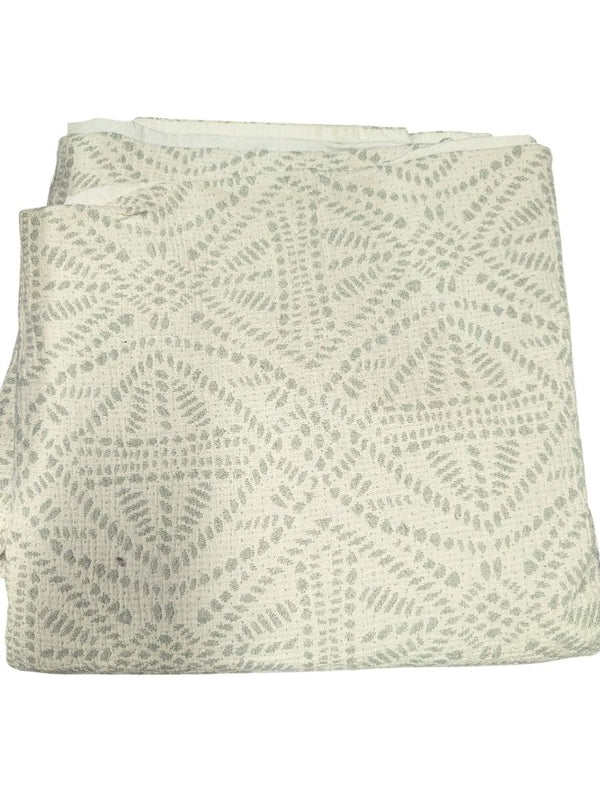 Textured Duvet Cover Set – Cream & Grey Woven Pattern