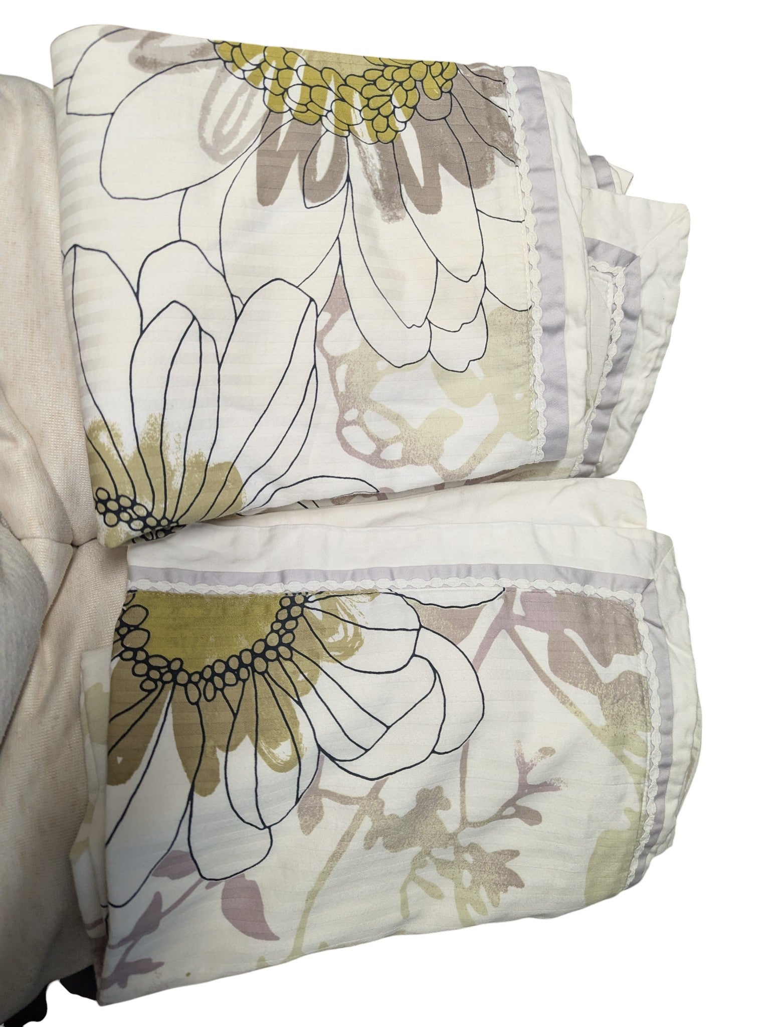 Floral Duvet Cover – Soft Pastel Botanical Design