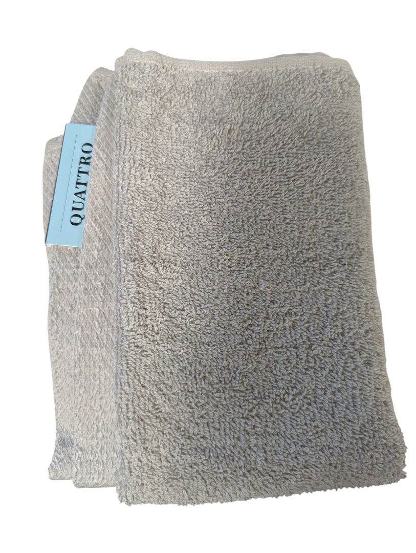 Neutral Bedding & Towel Set – Quattro Collection