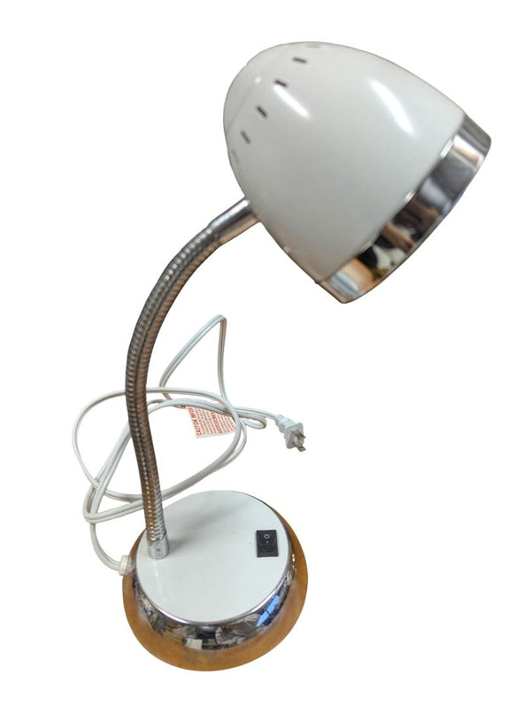 Chrome Gooseneck Desk Lamp