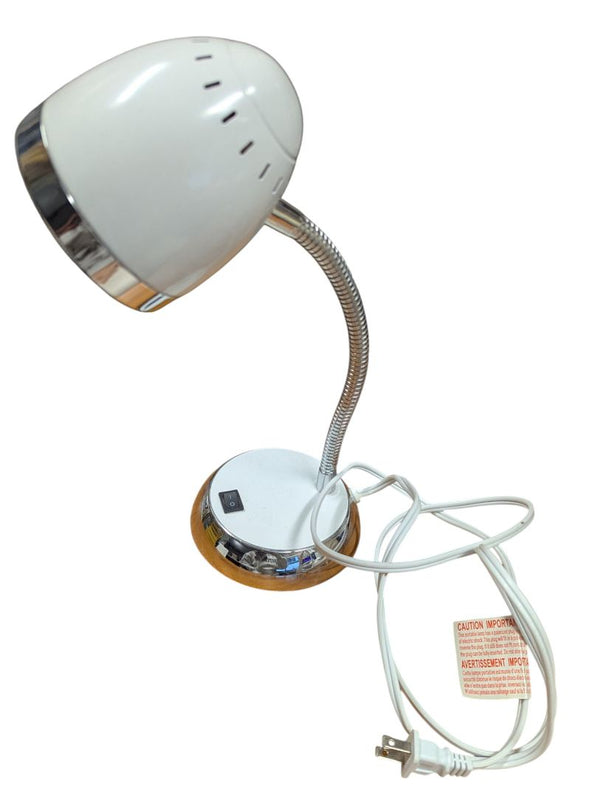 Chrome Gooseneck Desk Lamp