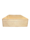 Natural Wood Presentation Box with Blue Lining