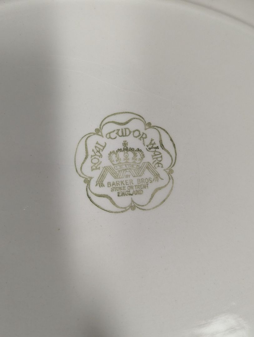 Royal Tudor Ware by Barker Bros. England – Gold Trim Serving Plate