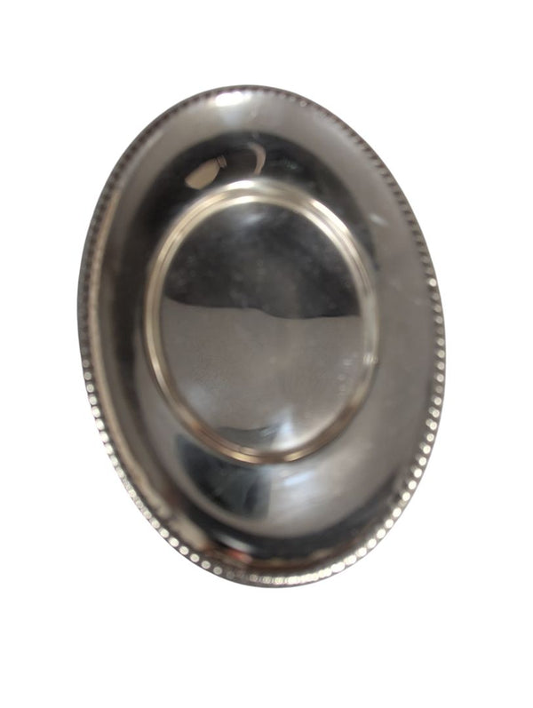 Vintage Silver-Plated Gravy Boat with Underplate