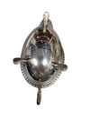 Vintage Silver-Plated Gravy Boat with Underplate