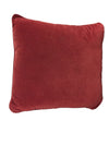 Plush Velvet Throw Pillow – Deep Burgundy