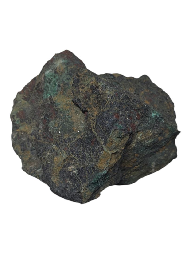 Chrysocolla and Malachite Copper Ore Rough