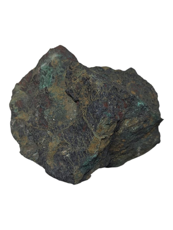 Chrysocolla and Malachite Copper Ore Rough