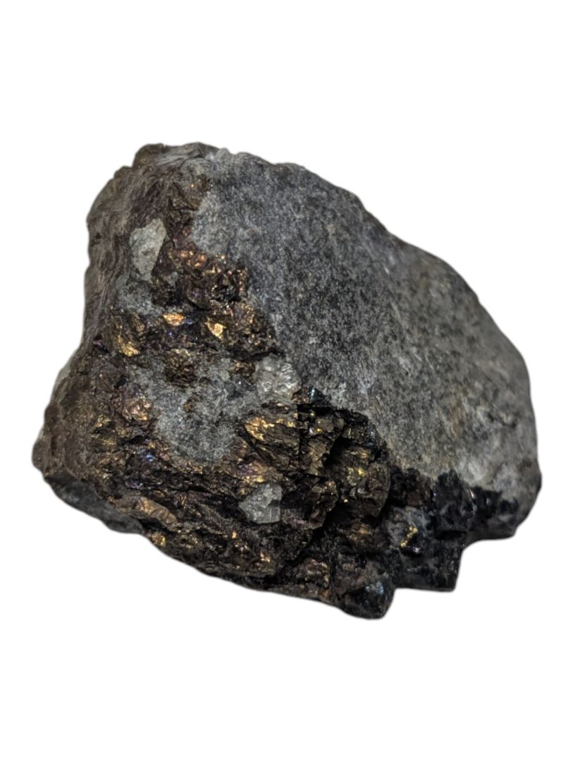 Chalcopyrite in Quartzite Mineral Specimen