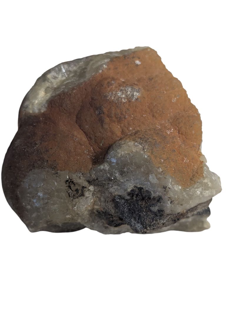 Quartz and Hematite Mineral Specimen