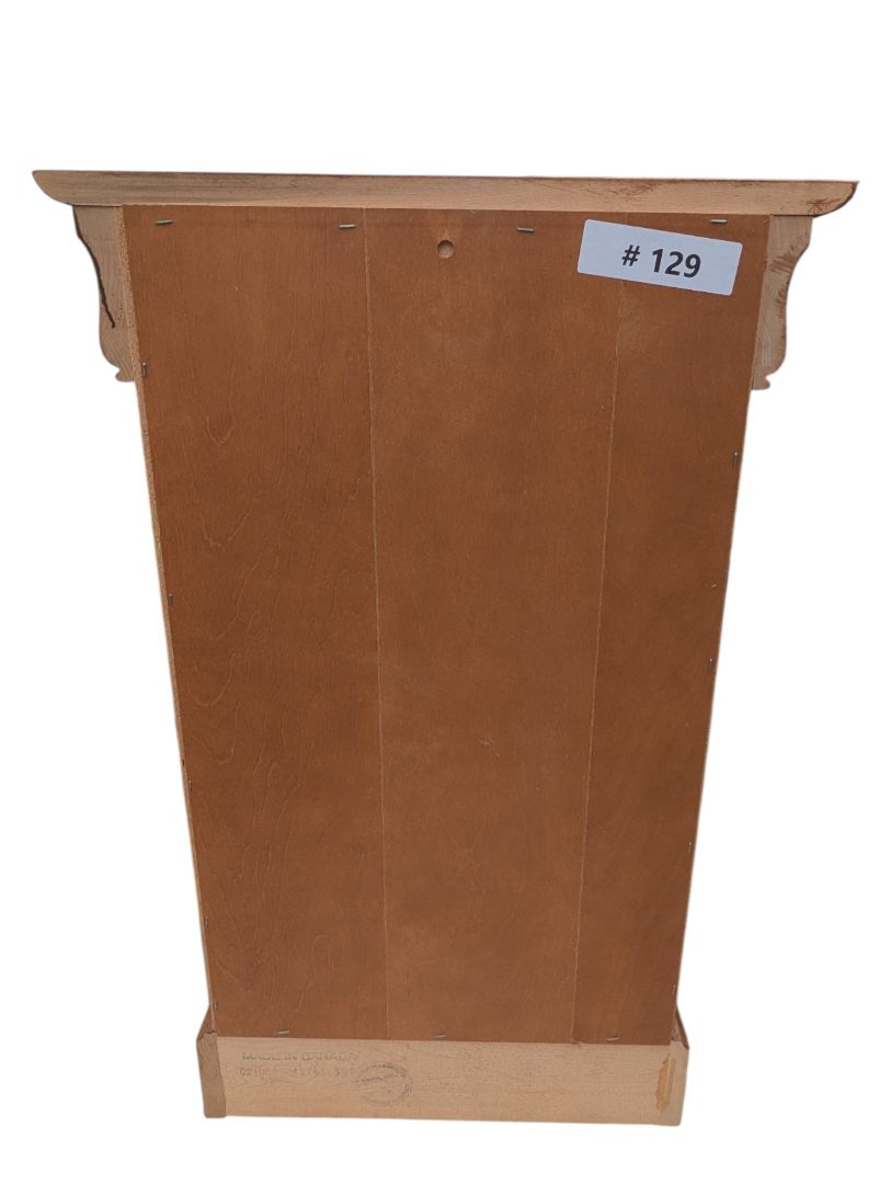 Traditional Wood Nightstand with Drawer & Lower Cabinet