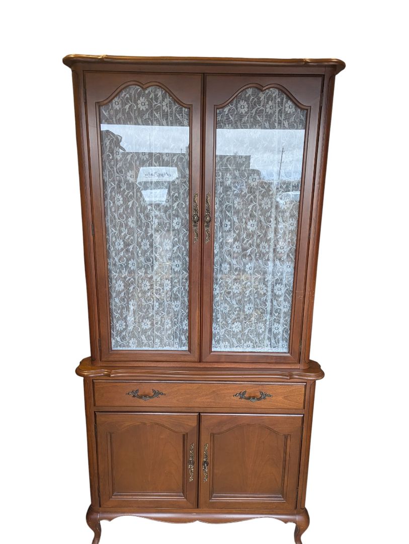 Gibbard Craftsmen Solid Wood Corner China Cabinet