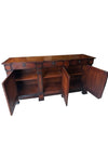 Henredon Solid Wood Triple-Door Credenza with Drawers