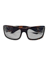 Vintage Tortoise Wraparound Sport Sunglasses