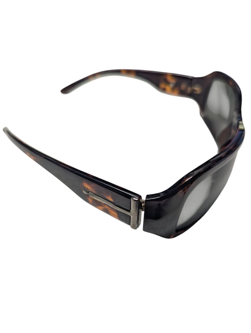Vintage Tortoise Wraparound Sport Sunglasses