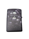 Skull Graphic Flip-Top Windproof Lighter