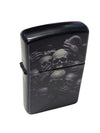 Skull Graphic Flip-Top Windproof Lighter