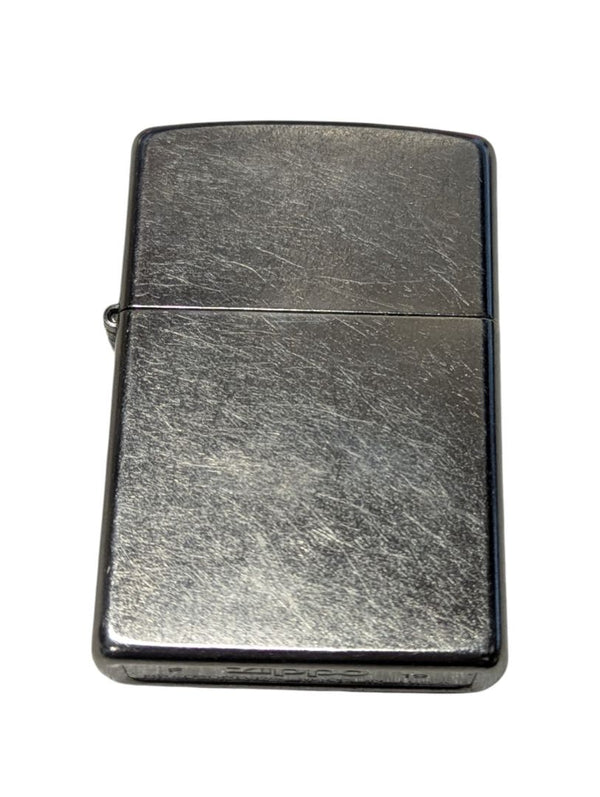 Vintage Zippo Lighter – Brushed Chrome (F • 19 Stamp)