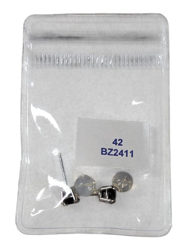 14 kt White Gold Black Diamond Stud Earrings (0.84 ct tw)