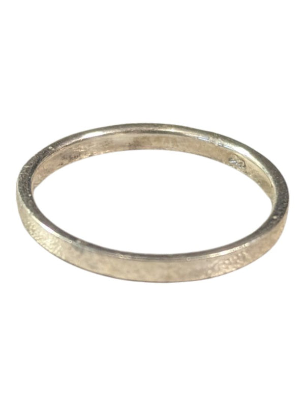 Sterling Silver Marcasite Band – Size 7.5