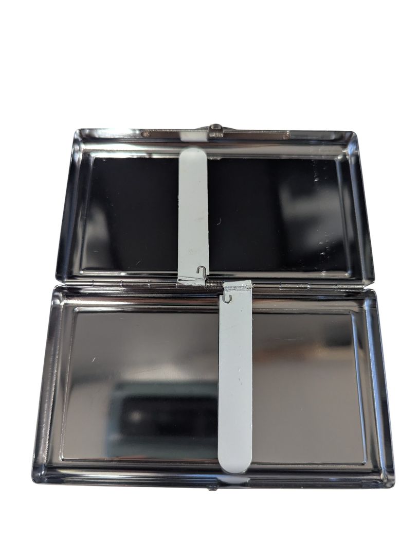 Chrome Polished Cigarette Case