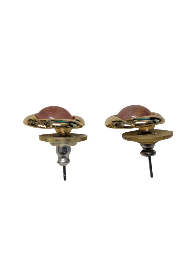 Lot of Vintage Costume Earrings & Brooches – Mixed Metals & Statement Designs