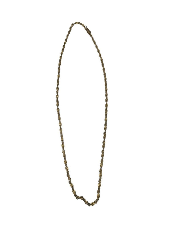Gold-Tone Rope Chain Necklace
