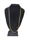 Gold-Tone Miami Cuban Link Chain Necklace – Costume Jewelry