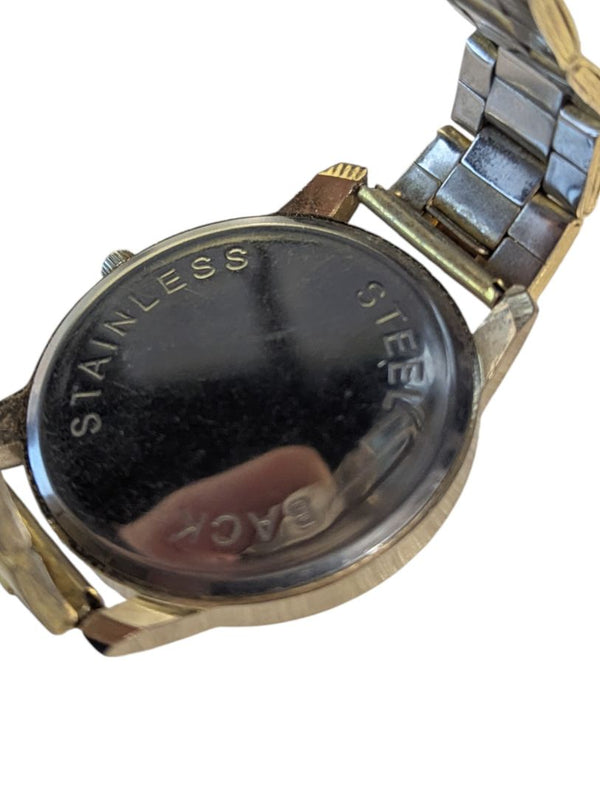 Lot of 3 Fashion Watches – Gold, Black Chronograph & Crystal Bezel