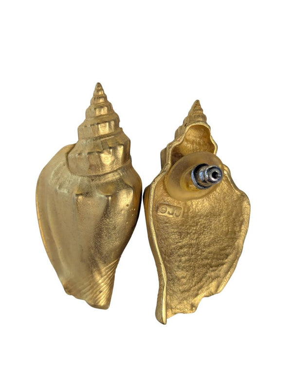 Lot of 4 Pairs Vintage Clip-On Earrings – Mixed Styles