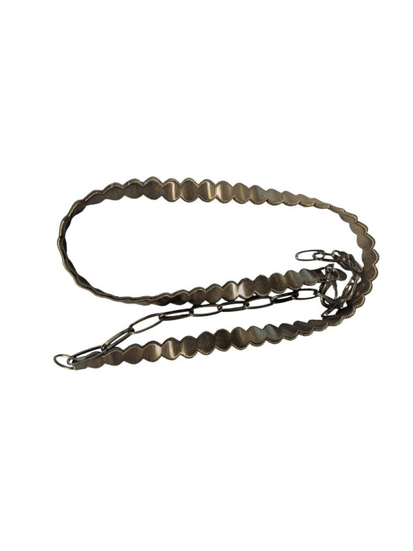 Silver-Tone Figaro Chain Necklace – Lightweight Costume Chain