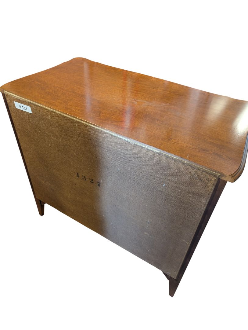 Gibbard Solid Cherry Two-Door Console with Felt-Lined Drawer