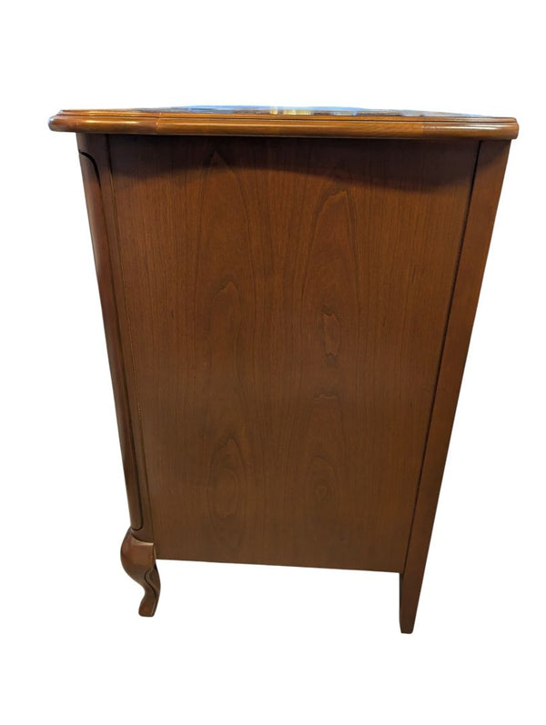 Gibbard Solid Cherry Two-Door Console with Felt-Lined Drawer