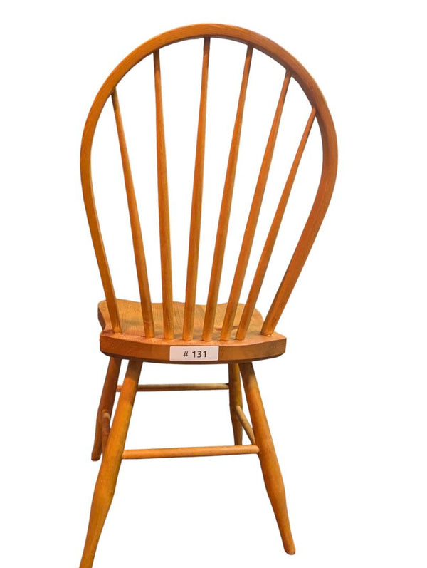 Solid Wood Windsor-Style Farmhouse Chair
