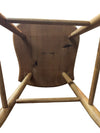 Solid Wood Windsor-Style Farmhouse Chair