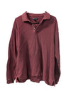 Denver Hayes Burgundy Long-Sleeve Cotton Polo (L/G)