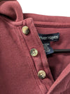Denver Hayes Burgundy Long-Sleeve Cotton Polo (L/G)